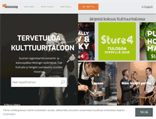 Tablet Screenshot of kulttuuritalo.fi